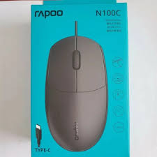 RAPOO N100C TYPE C WIRED MOUSE