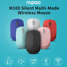 RAPOO M100 MULTI MOUSE WIRELESS OR BLUETOOTH