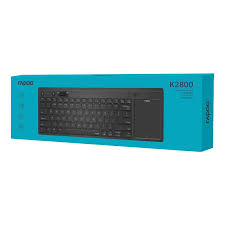 RAPOO K2800 WIRELESS WITH TOUCH-PAD SAVING MULTIMEDIA KEYBOARD