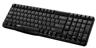 RAPOO E1050 WIRELESS MULTIMEDIA KEYBOARD