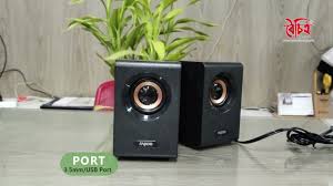 RAPOO A80 WIRED STEREO SPEAKER WITH 3.5mm or USB port