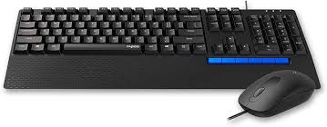 RAPOO NX2000 WIRED MULTI-MEDIA KEYBOARD+OPTICAL-MOUSE