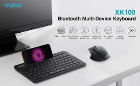 RAPOO XK100 MULTIMEDIA WIRELESS SLIM & SMART FOR ALL DEVICES