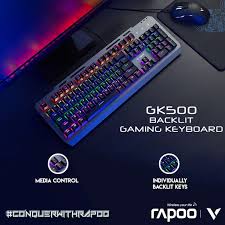 Rapoo GK500 Metallic Mechanical Gaming Keyboard